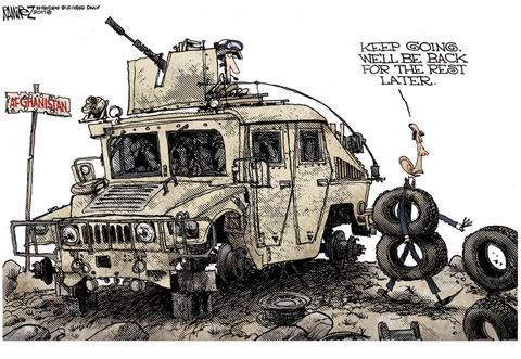 gutting-military michael ramirez