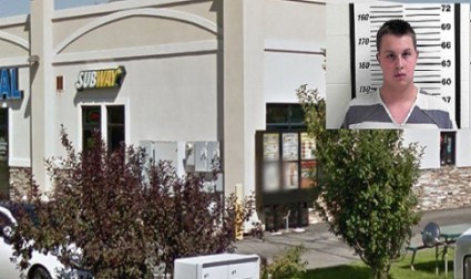 Subway drive thru Layton Utah where employee Tanus Ukena laced police officer's beverage