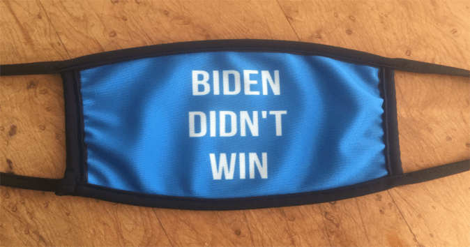 BIDEN 
DIDN'T 
WIN 